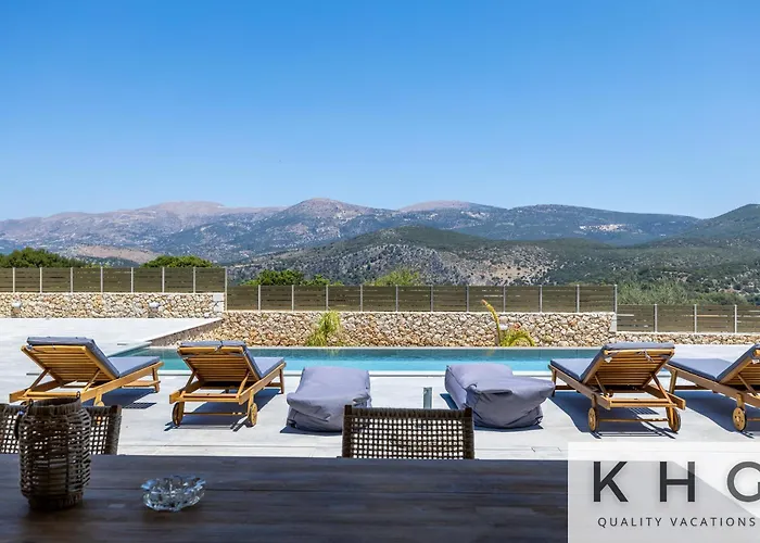 βιλα ελευθερία με ιδιωτικη πισινα 5 λεπτα απο το αργοστολι Lejlighed